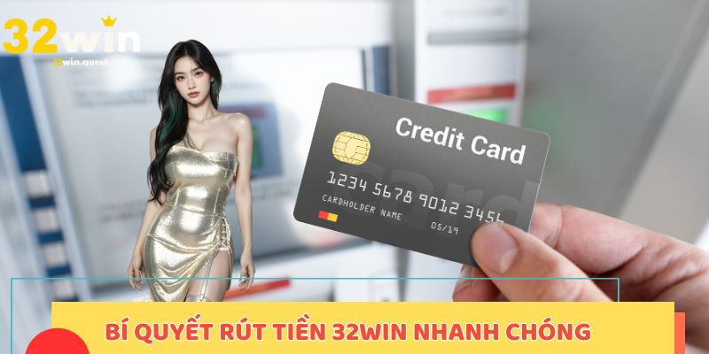 Bí quyết giúp rút tiền 32win nhanh chóng hơn